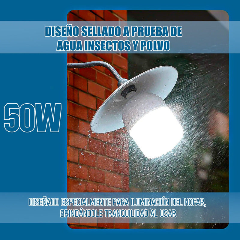 Ampolletas Luz Fría Ampolleta Inteligente Ampolleta Led 50w Fría