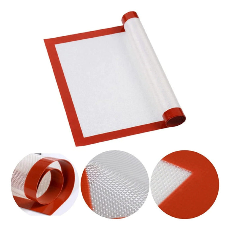 Lamina Silicon Antiadherente Hornear Esterilla Horno Lamina Antiadherente 40x30cm Pack 4 Papel Freidora Laminas De Silicona Para Horno Reposteria Silicona Horno Cocina Okshop