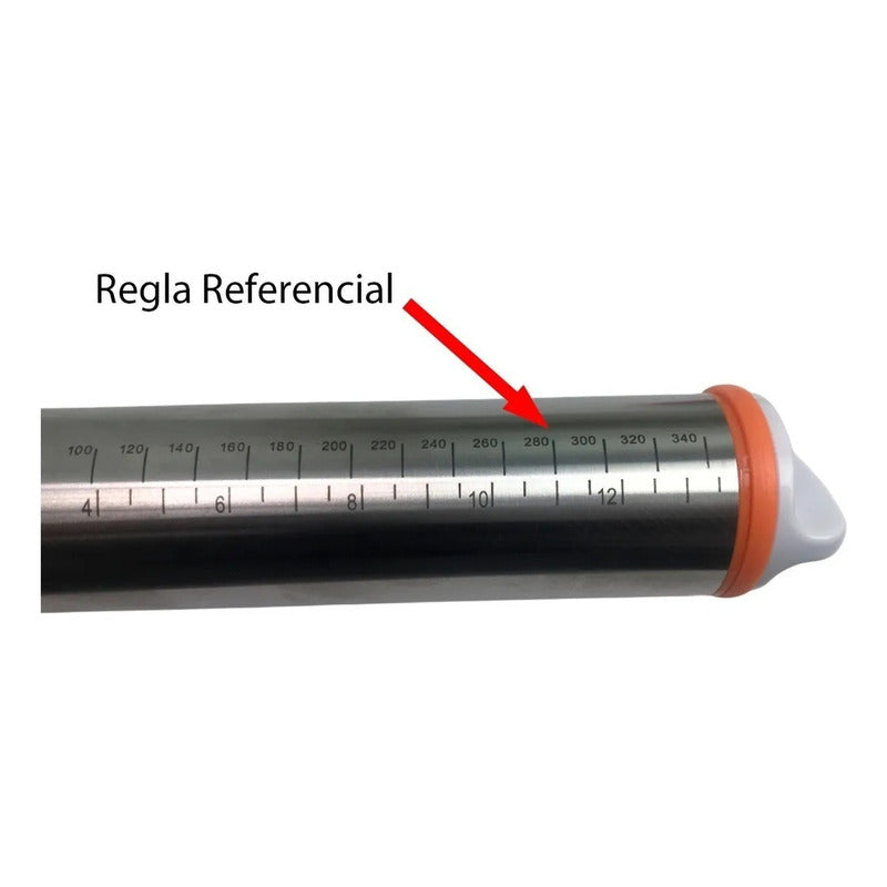 Uslero Ajustable Cocina Rodillo Fondant De Acero Inoxidable