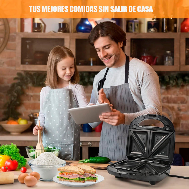 Sandwicheras 6 En 1 Sandwichera Electrica Maquina De Gofre Arcashopping Plancha Sandwichera Maquina Panini Sanduchera 6 En 1 Maquina Waflles 6 Placas Extraibles