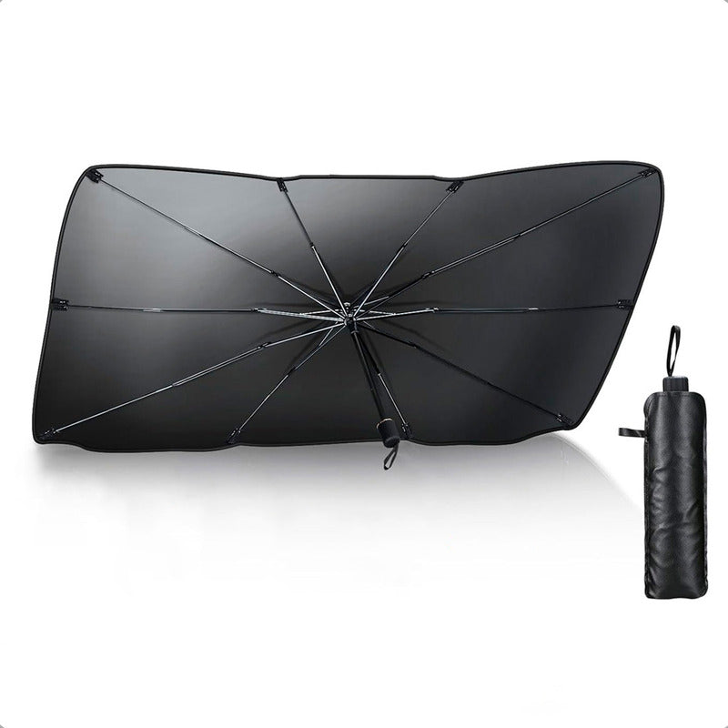 Quitasol Para Autos Cortina Auto Protector Solar Para Auto Negro