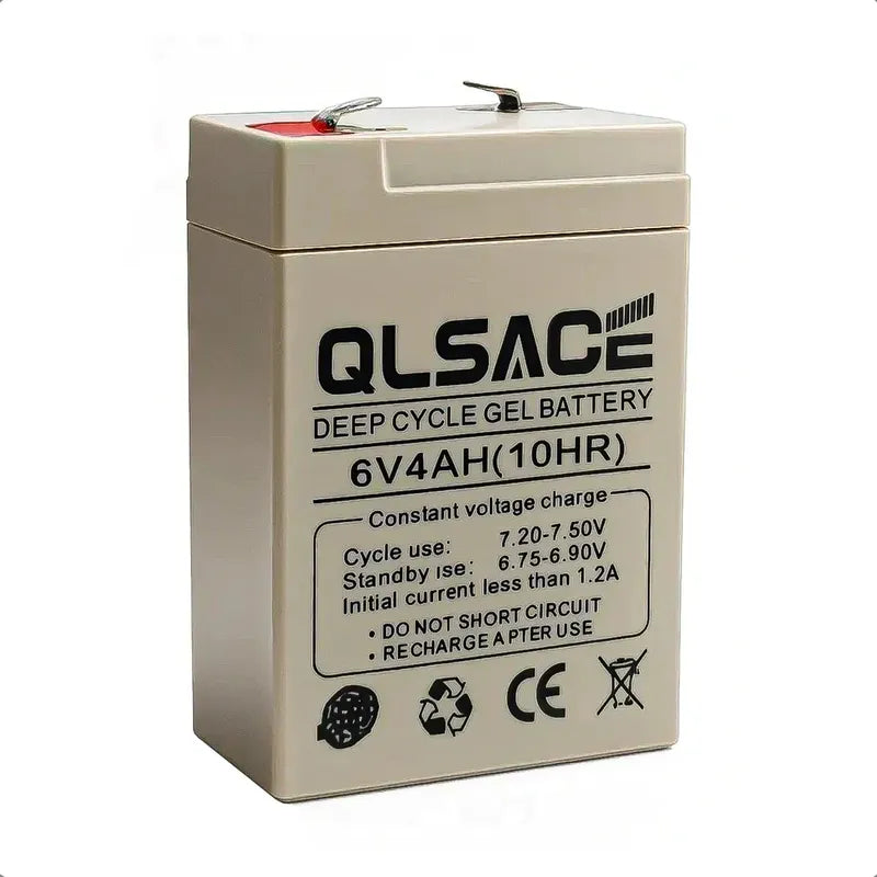 Bateria Recargable 6v4ah Batería De Respaldo Batería Gel