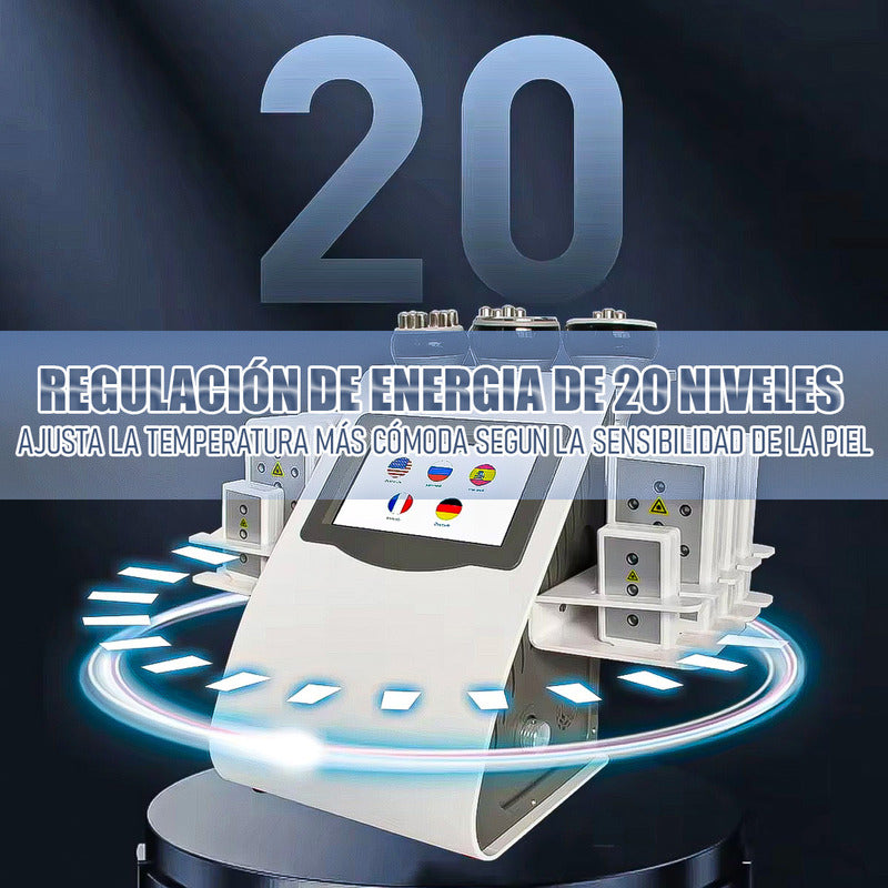 Maquina Cavitacion 6 En 1 Radiofrecuencia Facial Corporal