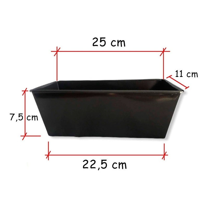 Molde Para Torta Moldes Reposteria Menaje Molde Queque 25 Cm Gris