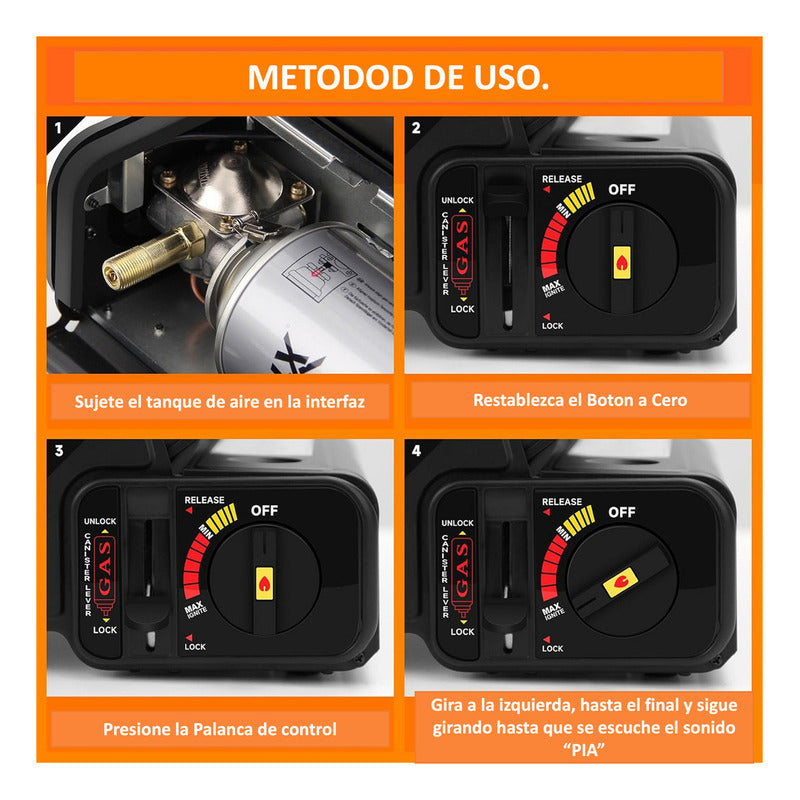 Estufa Hibrida Cocinilla A Gas Portatil Camping 2 En 1 Estufa A Gas Portatil Arcashopping Estufa A Gas Pequeña Cocinilla Camping Portatil Estufa A Gas Exterior Interiores