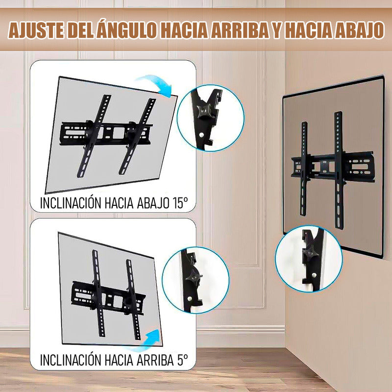 Soporte Tv 55 Pulgadas Soporte Televisor Base Tv 32-55 Pulga Negro
