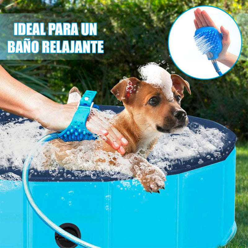 Piscina Para Perros Piscina Plegable Mascotas Perro 80x20cm