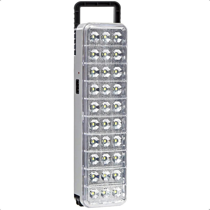 Luces De Emergencia Led Foco Led Emergencia Recargable 30leds Focos De Emergencia Recargables Luz Okshop Lamparas Emergencia Abs Foco Led Emergencia Luces De Emergencia Lampara Para Corte De Luz