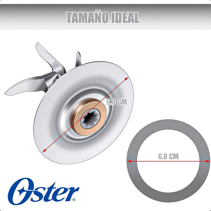 Cuchillas Licuadora Oster Base De Vaso Oster Repuestos Oster