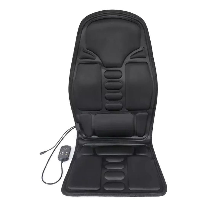 Sillón Masajeador Espalda Asiento Auto Vibración Calor Relax