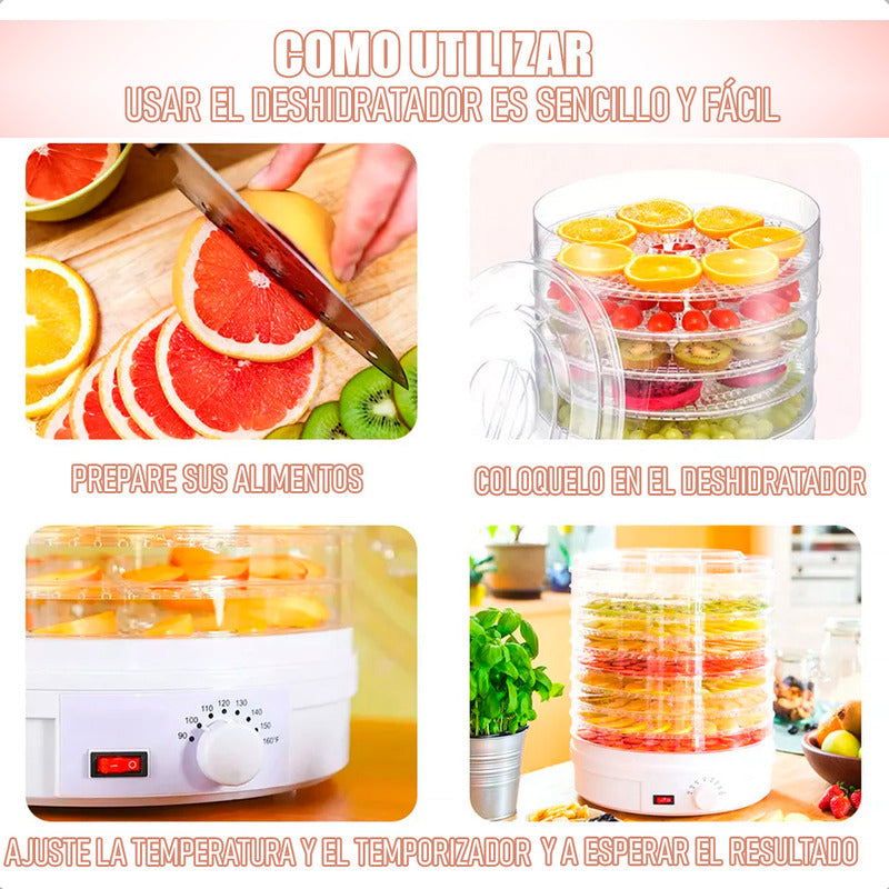 Deshidratadora De Alimentos Deshidratadora Frutas Electrico