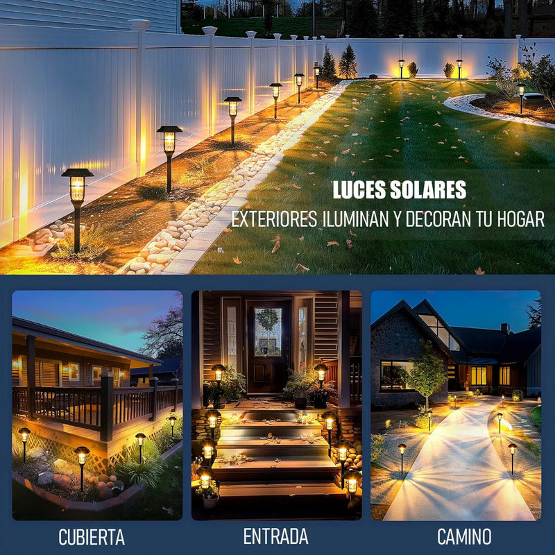 Lamparas Solares Exteriores Estacas Solares Para Jardin Foco Solar Focos Solares Led Plástico Inalámbrico Lampara Solar Exterior Colgante Pared Impermeable Ip65 Sensor Movimiento Okshop