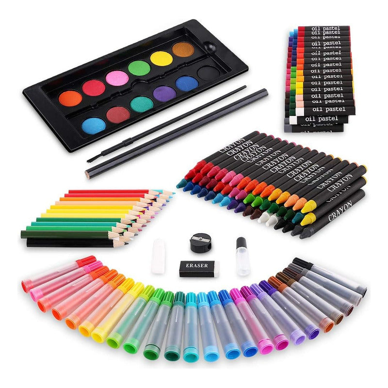 Plumones Para Pintar 168 Pcs Set De Arte Lápices Para Pintar