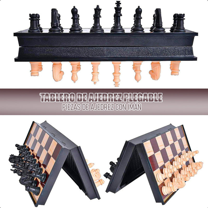 Tablero Ajedrez Magnetico Juego De Ajedrez Tablero Magnético