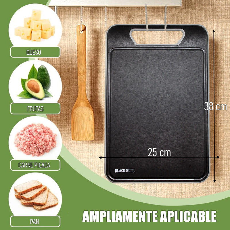 Set Tabla De Picar+cuchillo Santoku Cuchillo Carnicero Tabla Diseño Tabla/cuchillo