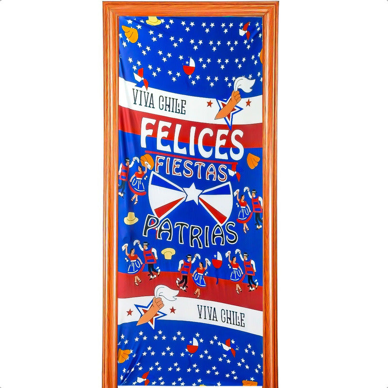 Fundas Para Puertas Fiestas Patrias Chile Fundas Elasticas Modelo 6