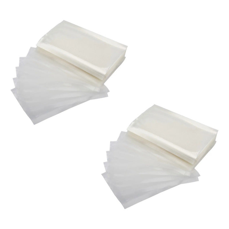 X2 Bolsas Para Sellar Al Vacio Bolsas Sellado Vacio Pack 200 Transparente