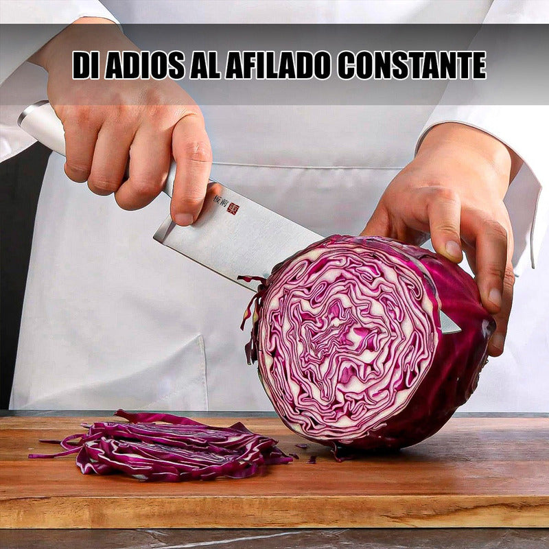 Cuchillo Chef Cuchillo De Cocina Cuchillo Carnicero Tokai Blanco