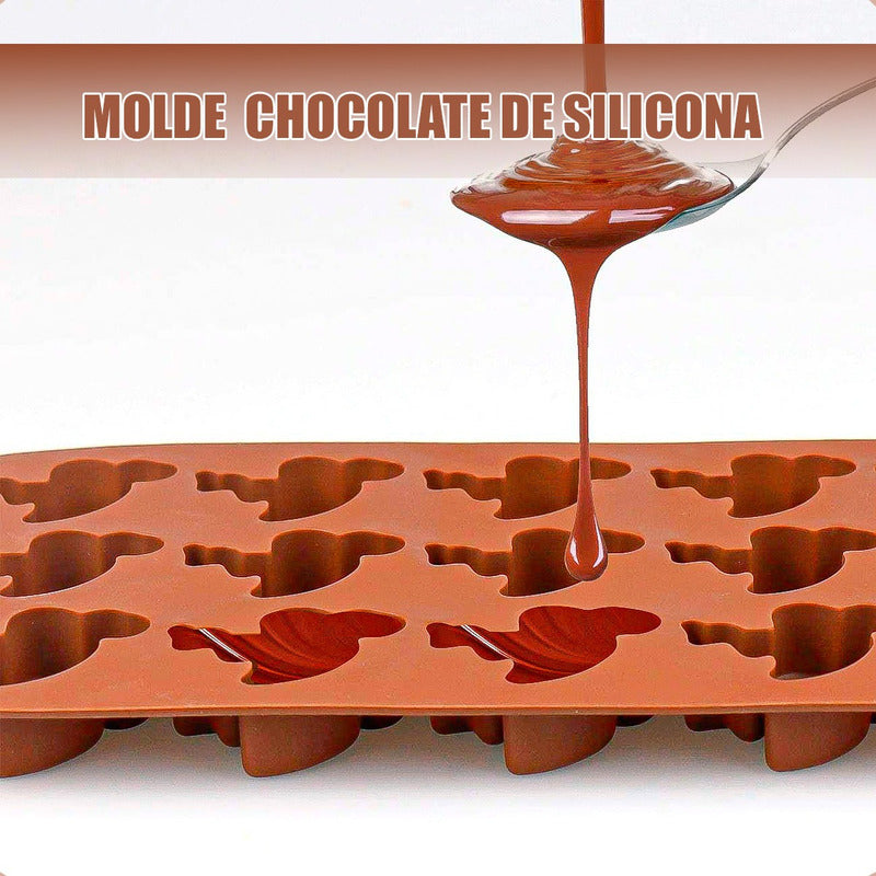 Moldes Reposteria Moldes Silicona Pack 10 Moldes Chocolate