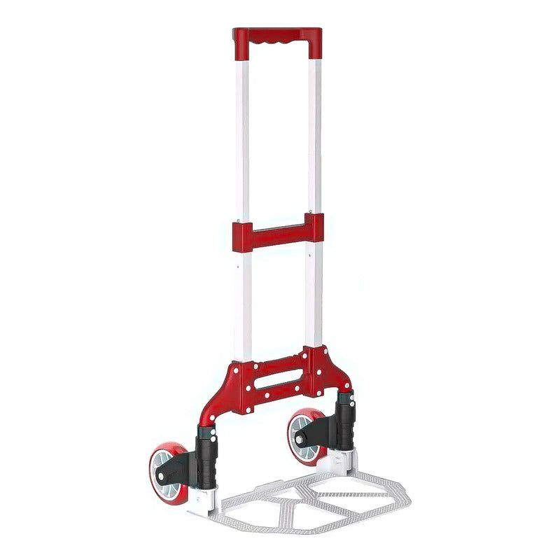 Carro De Carga Yegua Carro De Compras Yegua Plegable 80 Kg Rojo