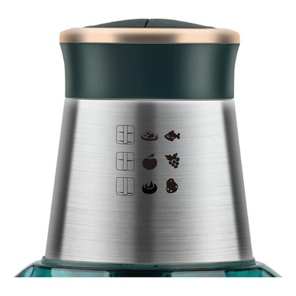 Procesador De Alimentos Picadora Procesadora Alimentos 2l Verde