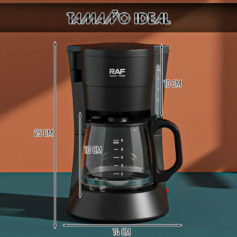 Cafetera Electrica Maquina De Cafe Cafetera 6 Tazas Cafetera De Goteo Okshop Máquinas De Café Con Filtro Cafetera Electrica 600w Cafeteras Automaticas Cafeteras 6 Tazas Negro Con Cuchara