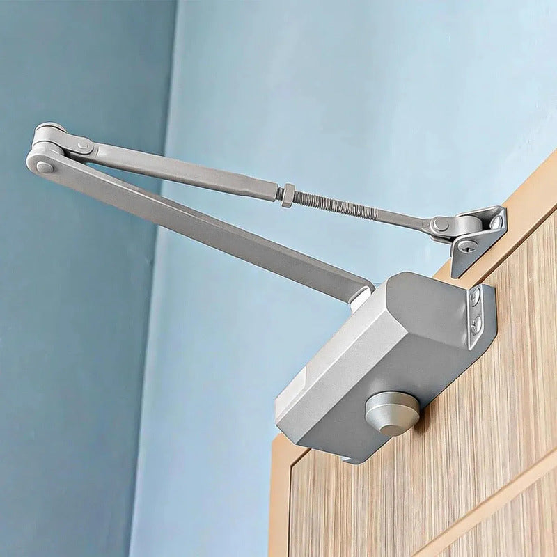 Brazo Hidráulico Para Puertas 25-35kg Cierra Puerta Automatico Okshop Cierrapuertas Hidráulico Brazo Hidráulico Cierra Puertas Cierre Automático De Puerta Hidráulico Silencioso Aluminio Okshop