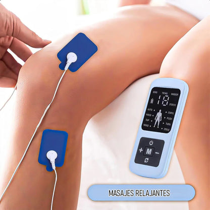 Electroestimulador Muscular Electrofisicos Tens 4 Electrodos