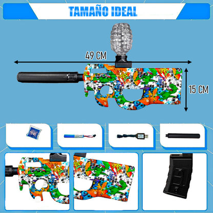 Pistola Hidrogel Pack 2 Pistola Aumatica Pistola Electrica Verde/grafi
