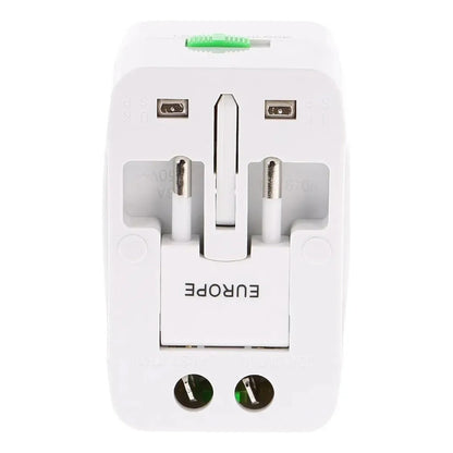Pack 2 Adaptador De Enchufe Americano Conector Universal Europeo Enchufe Americano Adaptador Universal De Enchufe Para Viajes Adaptador Enchufe Australia Adaptador Enchufe Viaje Okshop