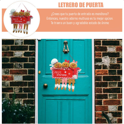 Adornos De Navidad Adornos Colgantes Para Puerta Adornos Nav