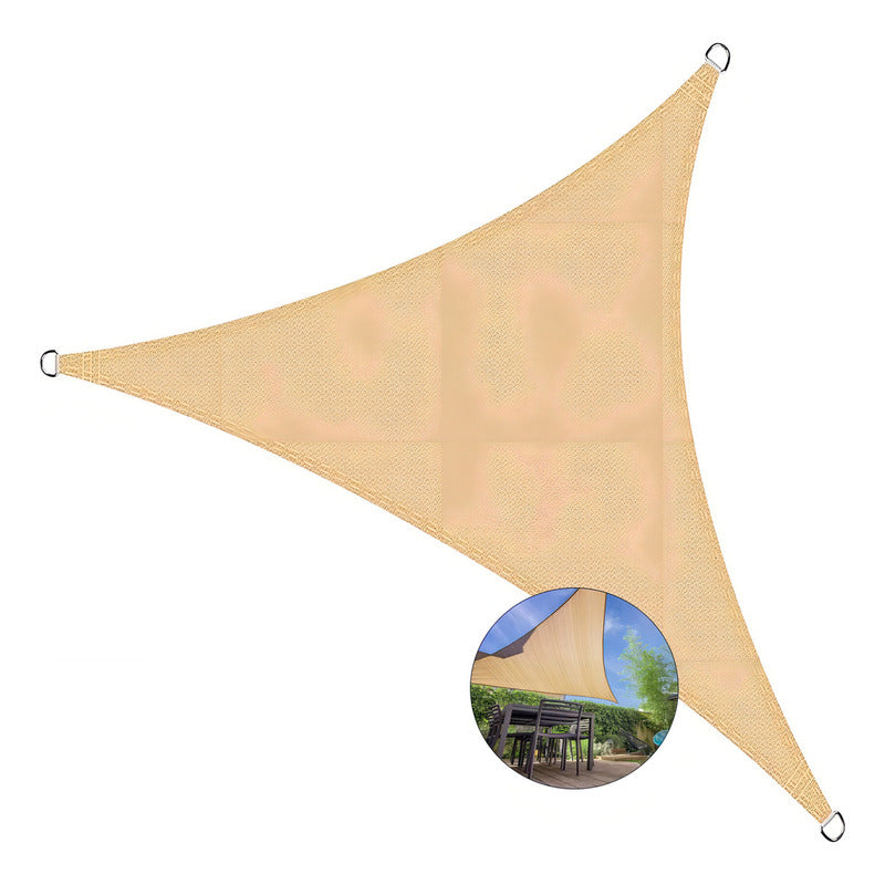Toldo Vela Sombreadora 3x3x3m Triangular Toldo Okshop Vela Terraza Toldo Sombra Toldo Vela Impermeable Malla Sombreadora Triangular