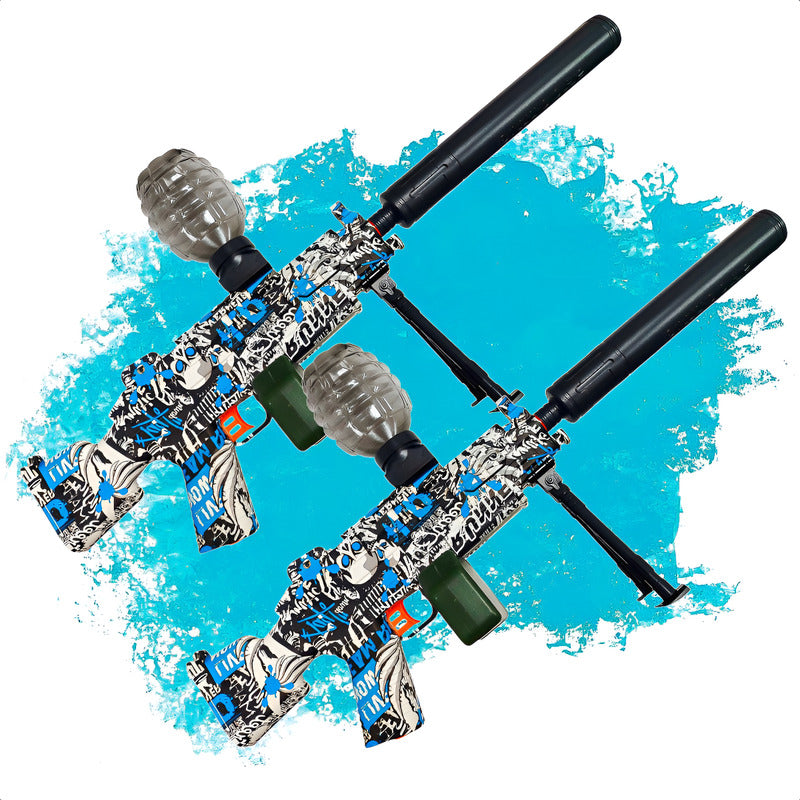 Pistola Hidrogel Pack 2 Pistolas Aumaticas Pistola Electrica Azul