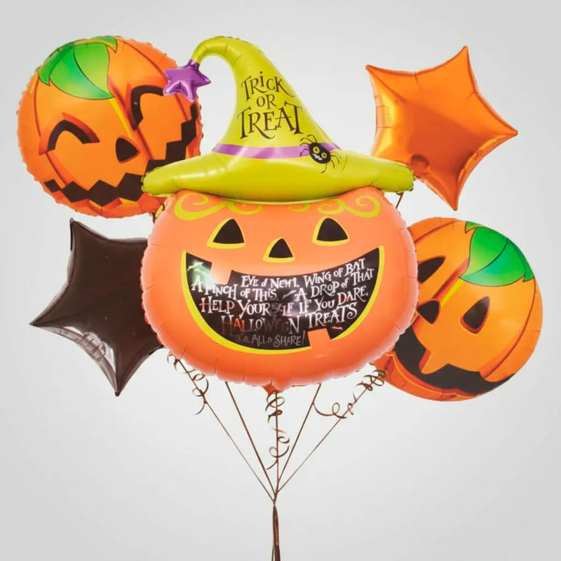 Globos Metalizados Globos Halloween Decoracion Para Fiestas Modelo 2