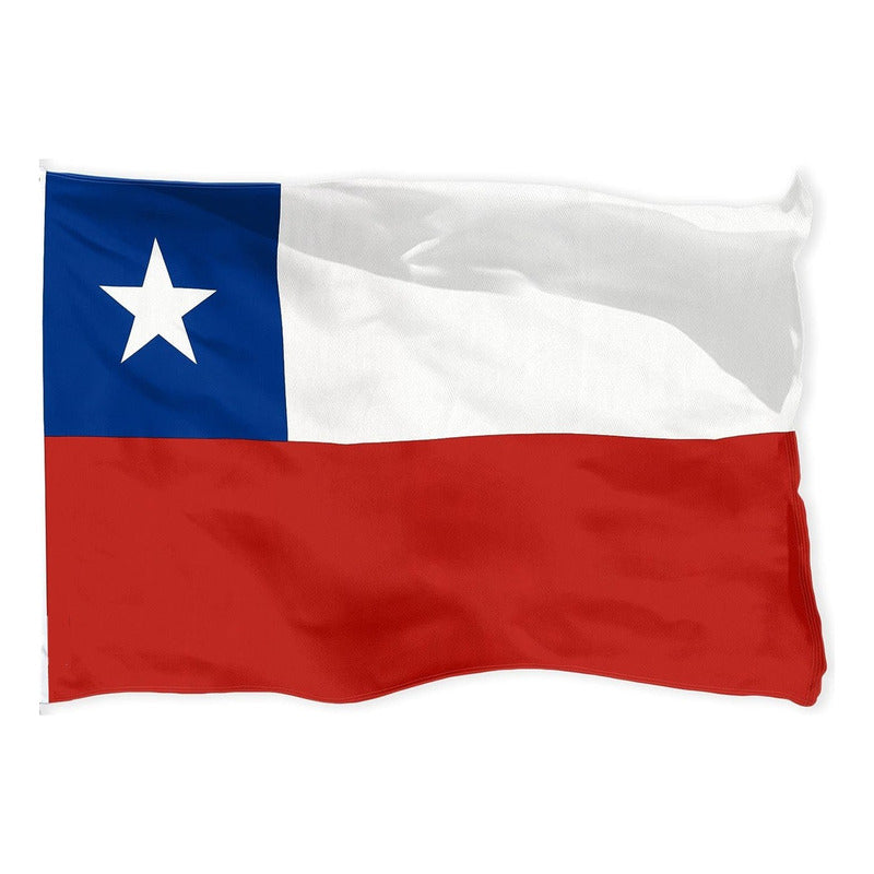 Bandera Chilena Bordada Banderas De Chile 150x100 Bandera