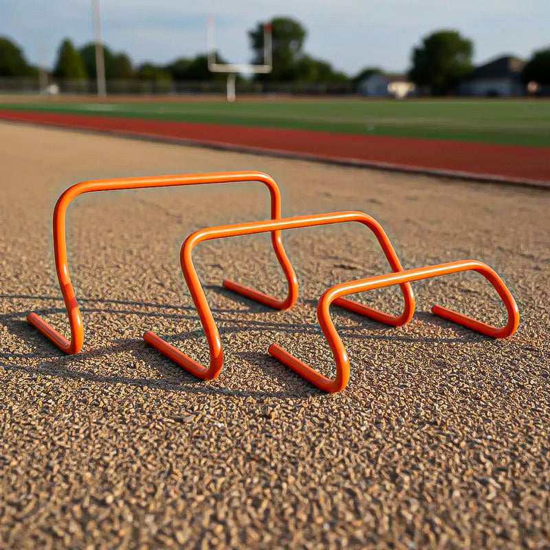 Set 3 Valla De Entrenamiento Valla De Salto Vallas Futbol Naranja