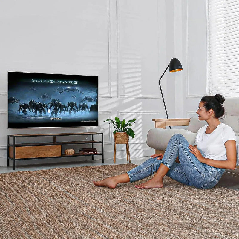 Soporte Tv Articulado Okshop Para Pantallas De 32  A 70  Con Inclinación Y Giro Negro