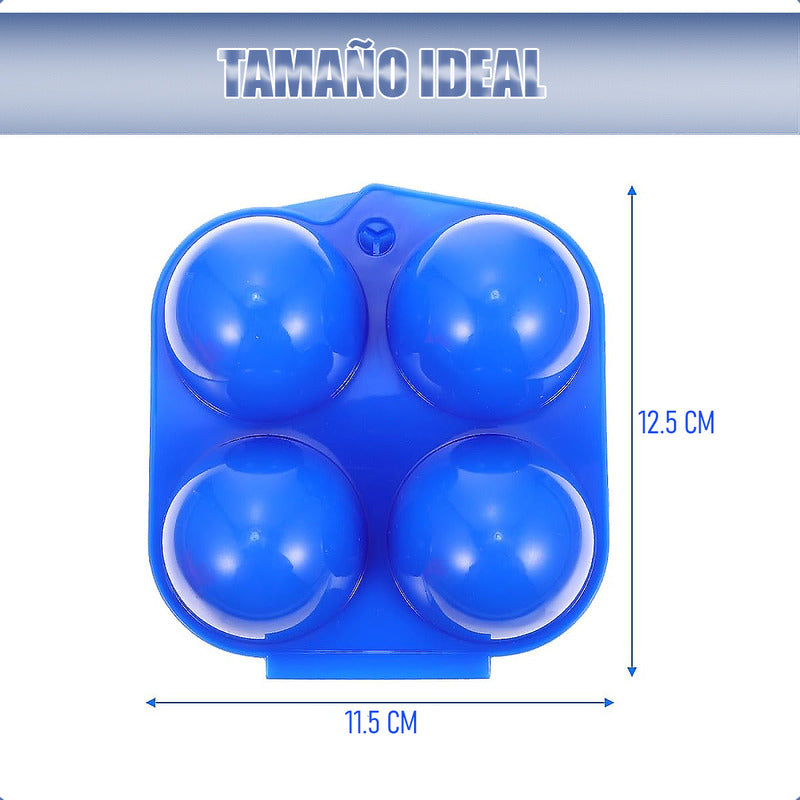 Organizador Huevos Dispensador De Huevos Porta Huevo Portati Azul
