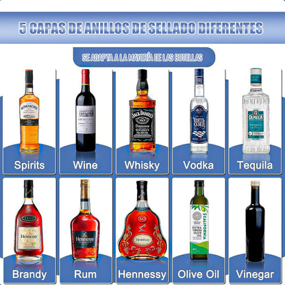 Boquilla Vertedor Vino Vertedor Botella Dosificador Botella