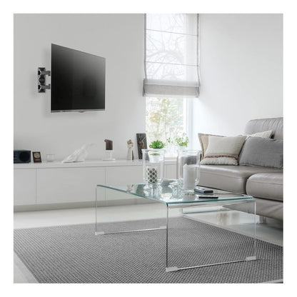 Soporte De Tv Base Televisor Giratoria Plegable 32 - 55 PuLG Negro