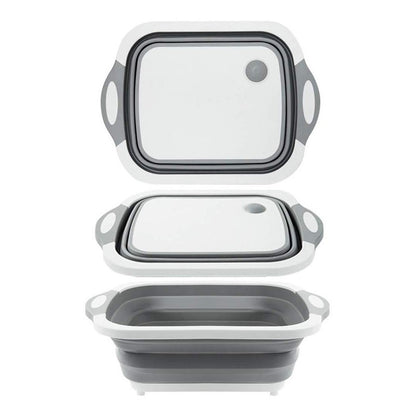 Tabla Para Picar Cocina Tabla Picoteo Tabla De Corte 2 En 1 Tabla Multiuso Gris