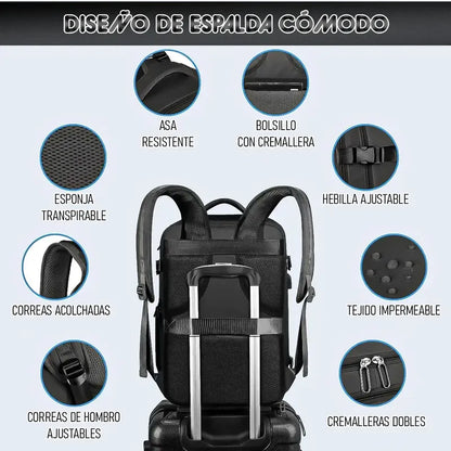 Mochila Deportiva Okshop Rosa Con Puerto Usb Y Compartimento Para Laptop De 15.6