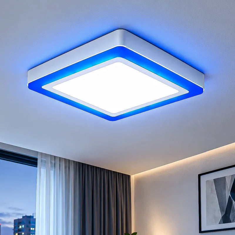 Lampara Techo Led Plafon 12w Foco Led Sobrepuesto Foco Techo Blanco