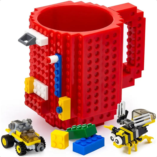 Tazas De Cafe Tazas Te Taza Para Cafe Tazas De Bloques Tazas Rojo Bloques