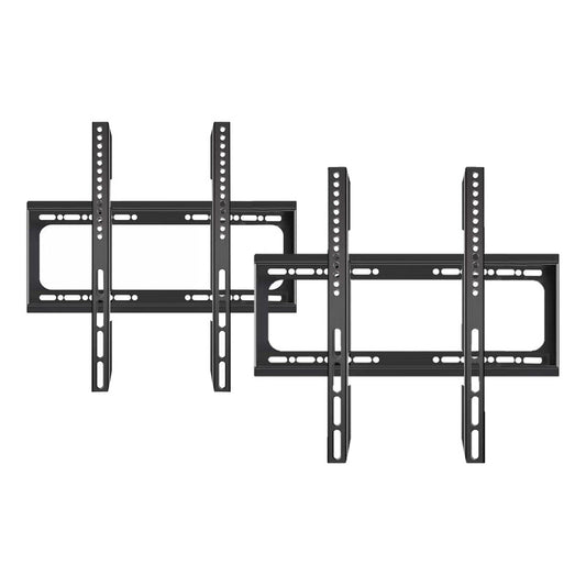 Pack X2 Soporte Tv 43 Soporte Smart Tv De 26 - 63 Pared Muro Negro