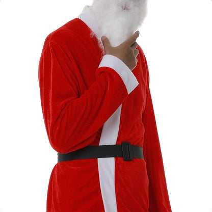 Traje De Navidad Disfraz Viejo Pascuero Adulto Disfraces Para Navidad Rojo Estandar