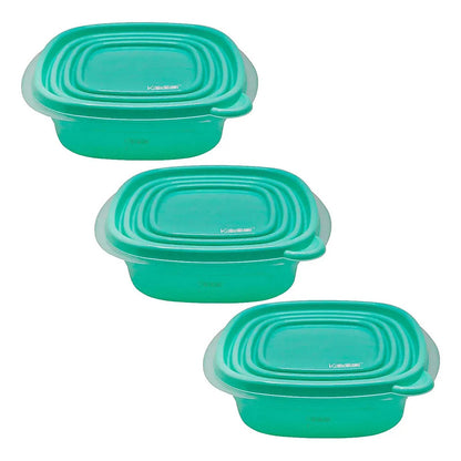 Taper Keep Tupper Plastico Contenedor De Alimentos 670 Ml Tupper Potes Plasticos Con Tapa Recipientes Hermeticos Contenedor De Alimentos Tapper Colacion Tupper Hermetico Frasco Hermetico Verde