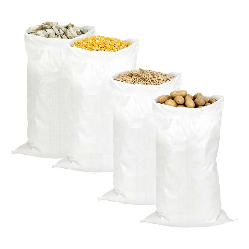 Pack 4 Sacos Escombros Sacos De Escombros 90x120cm Bolsas Blanco