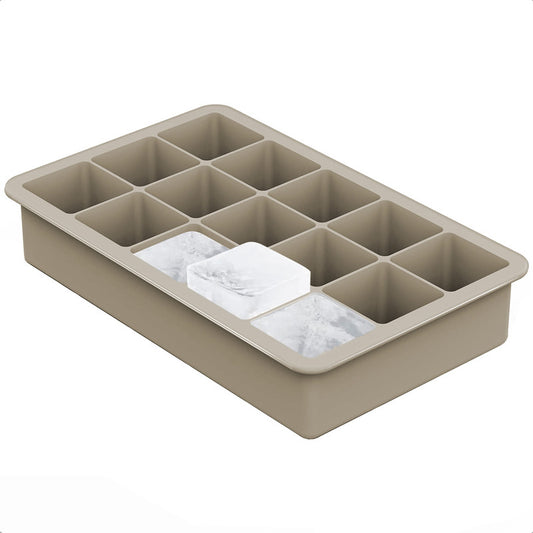 Molde De Hielo Cubetas De Hielo Bandeja Silicona Para Hielo Marrón