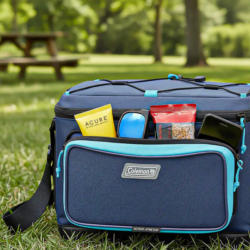 Bolso Termico Enfriador Coleman Bolsa Termica Conservadora Azul